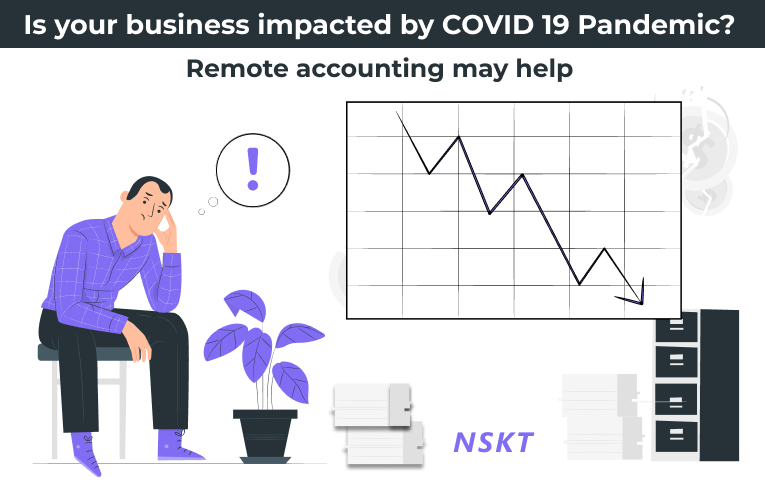 Is your business impacted by COVID 19 Pandemic? Remote accounting may help.
